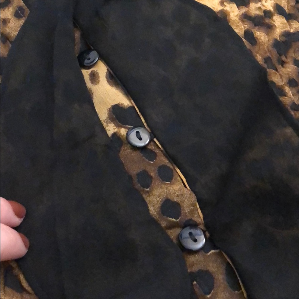 Jerry T Leopard Ruffle Tunic Dress - Picture 6 of 6
